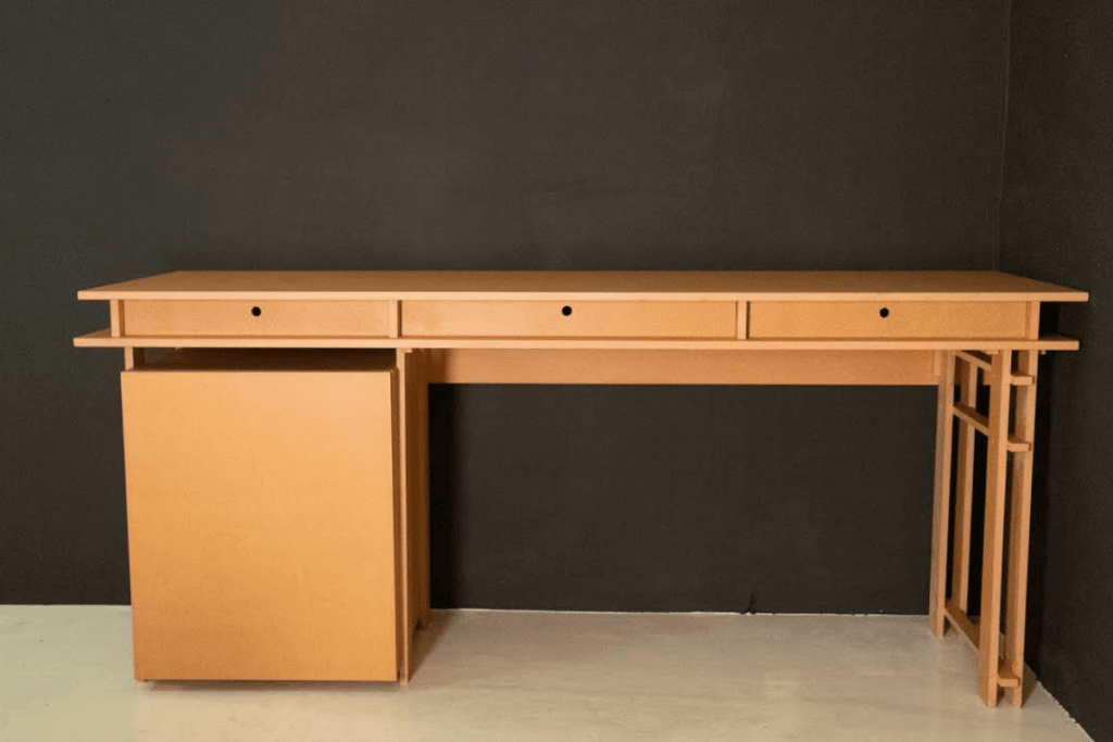 Brown MDF Office Desk